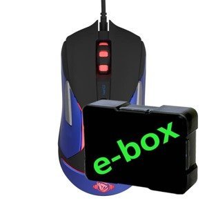 E-blue myš Myš Auroza Gaming V2, herní, e-box