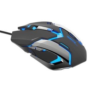 E-blue myš Myš Auroza Gaming, černá, herní