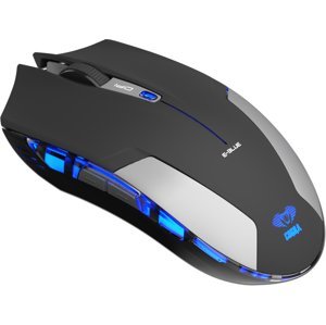 E-blue myš Myš Cobra Jr.,bezdrátová, černá