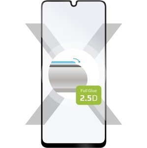 tvrzené sklo pro mobilní telefon Ochranné tvrzené sklo Fixed Full-cover pro Vivo V21 5G, lepení přes celý displej, černé
