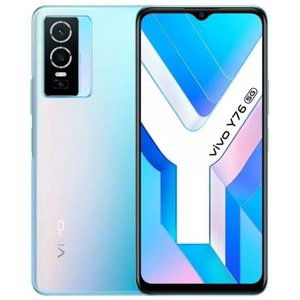 Vivo smartphone Y76 5G Cosmic Aurora