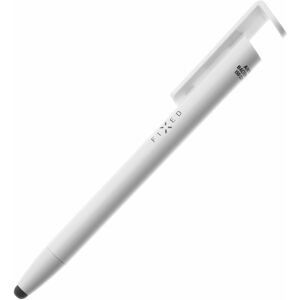 Propiska 3v1 se stylusem a stojánkem Fixed Pen, antibakteriální povrch, bílé