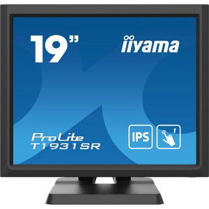 iiyama Lcd monitor Prolite T1931sr-b6 - Led monitor - 19" - dotyková obrazovka - 1280 x 1024 @ 75 Hz - Ips - 250 cd/m2 - 1000:1 - 14 ms - Hdmi, Vga, D