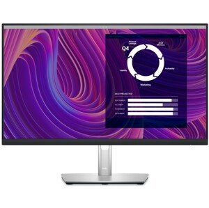 Dell Lcd monitor P2423de Professional/ 24" Led/ 16:9/ 2560x1440/ 1000:1/ 5ms/ Qhd/ Usb-c/ 4x Usb/ Dp/ Hdmi/ Rj45/ Ips/ 3Y Basic