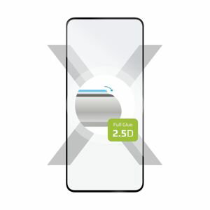tvrzené sklo pro mobilní telefon Ochranné tvrzené sklo Fixed Full-cover pro Xiaomi Redmi 10 (2022), lepení přes celý displej, černé