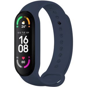 Silikonový řemínek Fixed Silicone Strap pro Xiaomi Band 7/ Mi Band 6/ Mi Band 5, modrý