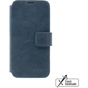 pouzdro na mobil Kožené pouzdro typu kniha Fixed Profit pro Samsung Galaxy M13 5G, modré
