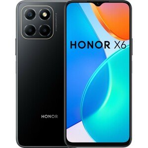 Honor smartphone X6 4+64GB Midnight Black