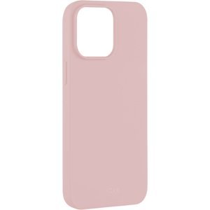 pouzdro na mobil Zadní pogumovaný kryt Fixed Story pro Apple iPhone 14 Pro Max, růžový
