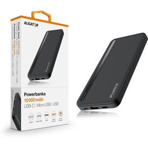 powerbanka Powerbanka Aligator Pbal1050, Power Delivery 20W, Qc 3.0 18W, 10 000mAh