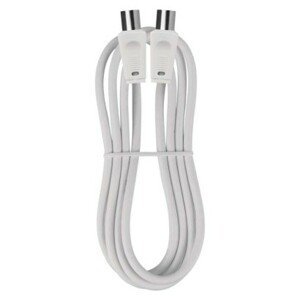 Emos koaxiální kabel Anténní koaxiální kabel stíněný 1,25m rovné vidlice