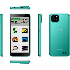 Aligator smartphone S5550 Senior Green