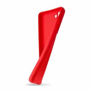 pouzdro na mobil Zadní pogumovaný kryt Fixed Story pro Xiaomi Redmi 12C, červený