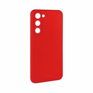 pouzdro na mobil Zadní pogumovaný kryt Fixed Story pro Samsung Galaxy S23, červený