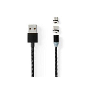 Nedis kabel Kabel Usb-c/micro 2m Ccgb60630bk20