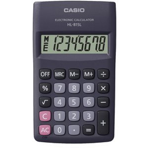 Casio kalkulačka Hl 815L Bk (černá)