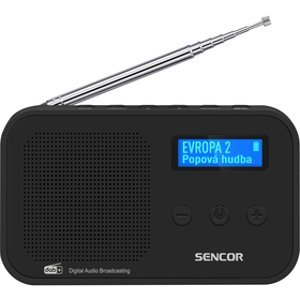 Sencor radiopřijímač Srd 7200 B Dab+/fm
