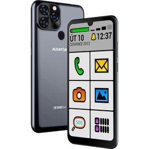 Aligator smartphone S6100 Senior Black
