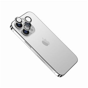 tvrzené sklo pro mobilní telefon Ochranná skla čoček fotoaparátů Fixed Camera Glass pro Apple iPhone 14 Pro/14 Pro Max, stříbrná