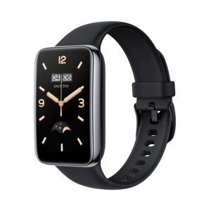 Silikonový řemínek Fixed Silicone Strap pro Xiaomi Mi Smart Band 7 Pro, černý