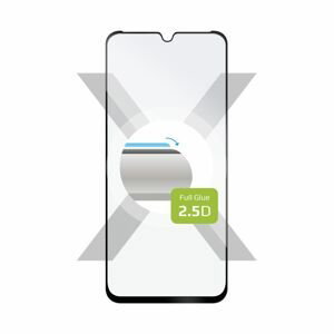 tvrzené sklo pro mobilní telefon Ochranné tvrzené sklo Fixed Full-cover pro Nokia C12 Pro, lepení přes celý displej, černé
