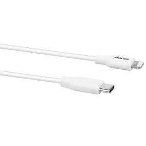 Avacom nabíječka pro mobil Mfic-40w kabel Usb-c - Lightning, Mfi certifikace, 40cm, bílá