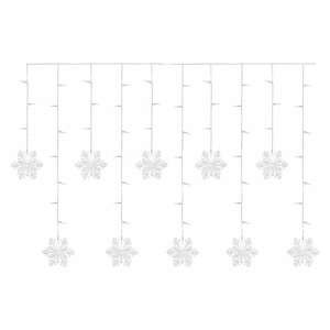 Emos vánoční dekorace Led vánoční závěs – vločky, 135x50 cm