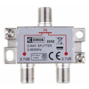 Emos koaxiální kabel J0002 Rozbočovač 2242