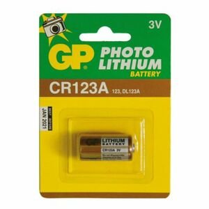 Aaaa baterie Baterie Gp lithiová foto 3V Cr123a