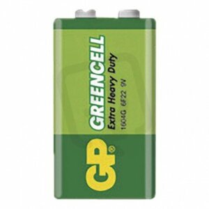 Gp baterie B1250 Gp Greencell 9V (6F22)