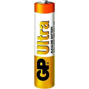 mikrotužková baterie Aaa Baterie Gp Ultra Alkaline Lr03 (AAA) blistr 4 kusy