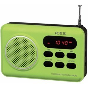 Lenco radiopřijímač Impr-112 zelené