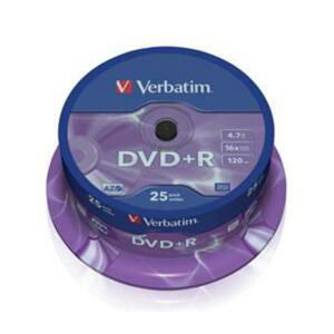 Verbatim datový nosič 43500 Dvd+r(25-pack Spindle)