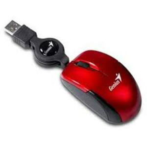 Genius myš Microtraveler Mouse - red