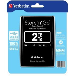 Verbatim externí paměťový disk Store'n'go 2Tb Black (53177)