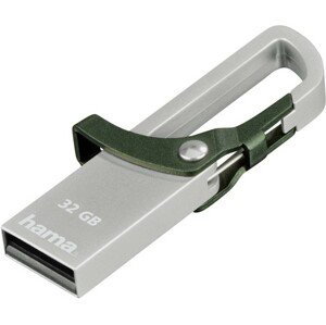 Hama Usb flash disk flashPen "Hook-Style" 32 Gb 15 Mb/s, zelená