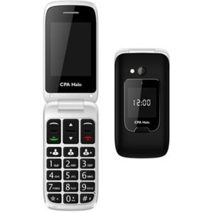Cpa Halo mobilní telefon 15 černý s nabíjecím stojánkem