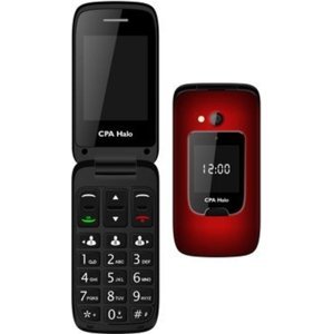 Cpa Halo mobilní telefon 15 červený s nabíjecím stojánkem