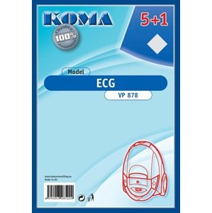 Koma sáčky do vysavače Ec04s - Ecg Vp 878 Sms