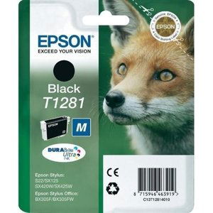 Epson inkoust T1281 Black, C13t12814012