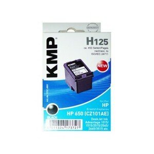 Kmp inkoust H125 / Hp 650 Bk (CZ101AE)