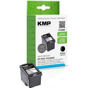 Kmp inkoust H168bx (HP 302 Black Xl)