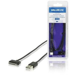 Valueline kabel Vlmb39100b10 Usb-app. 30pin