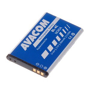 Avacom Baterie do mobilu Nokia Gsno-bl4c-s900a Li-ion 3,7V 900mAh - neoriginální - Baterie do mobilu Nokia 6300 Li-ion 3,7V 900mAh (náhrada Bl-4c)