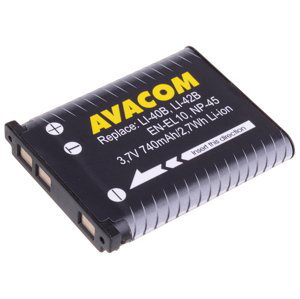 Avacom Baterie do fotoaparátu Olympus Diol-li40-ava Li-ion 3.7V 740mAh - neoriginální - Baterie Olympus Li-40b, Li-42b, Fujifilm Np-45, Nikon En-el10