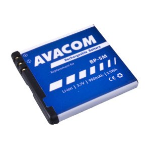 Avacom Baterie do mobilu Nokia Gsno-bp5m-s950a Li-ion 3,7V 950mAh - neoriginální - Baterie do mobilu Nokia N81, 6500 Slide Li-ion 3,7V 950mAh (náhrada