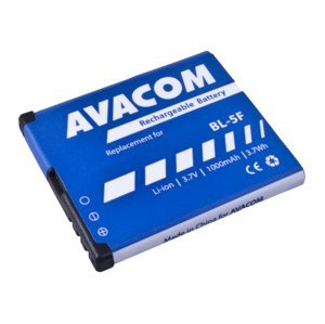 Avacom Baterie do mobilu Nokia Gsno-bl5f-s1000a Li-ion 3,6V 1000mAh - neoriginální - Baterie do mobilu Nokia N95, E65, Li-ion 3,6V 1000mAh (náhrada Bl