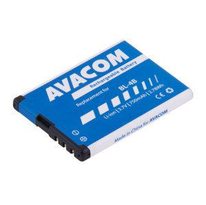 Avacom Baterie do mobilu Nokia Gsno-bl4b-s750 Li-ion 3,7V 750mAh - neoriginální - Baterie do mobilu Nokia 6111 Li-ion 3,7V 750mAh (náhrada Bl-4b)