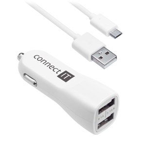 Connect It nabíječka pro mobil Ci-708 Cl adaptér 2xUSB 3.1A