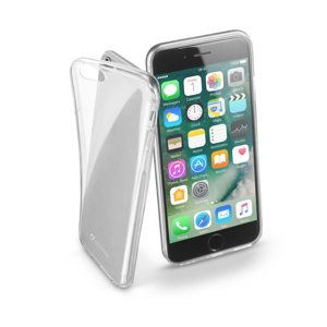 pouzdro na mobil Extratenký zadní kryt Cellularline Fine pro Apple iPhone 7/8/SE (2020), bezbarvý